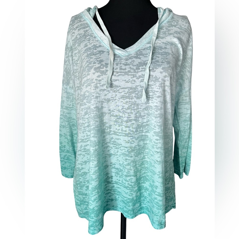 Sonoma Light Green Hooded Top